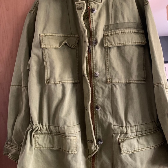 NWT Free People Utility Jacket Size~ Large - Picture 8 of 12